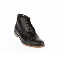 Ghete barbati din piele naturala casual-elegant, imblanite, Bond1M